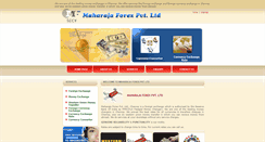 Desktop Screenshot of maharajaforex.com